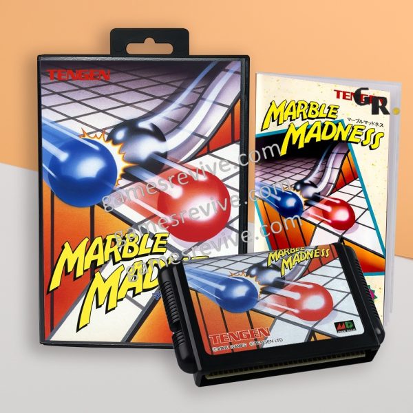 Marble Madness - Sega Megadrive Jap