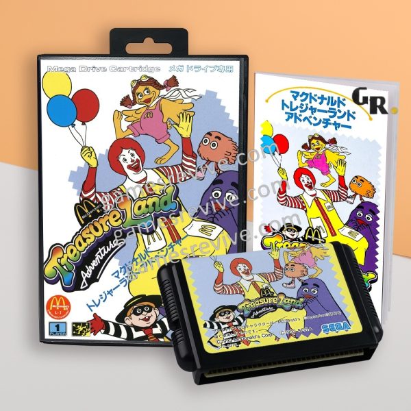 McDonald_s Treasure Land Adventure - Sega Megadrive Jap McDonald_s Treasure Land Adventure - Sega Megadrive Jap