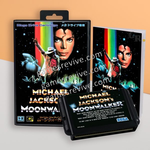 Michael Jackson_s Moonwalker - Sega Megadrive Jap