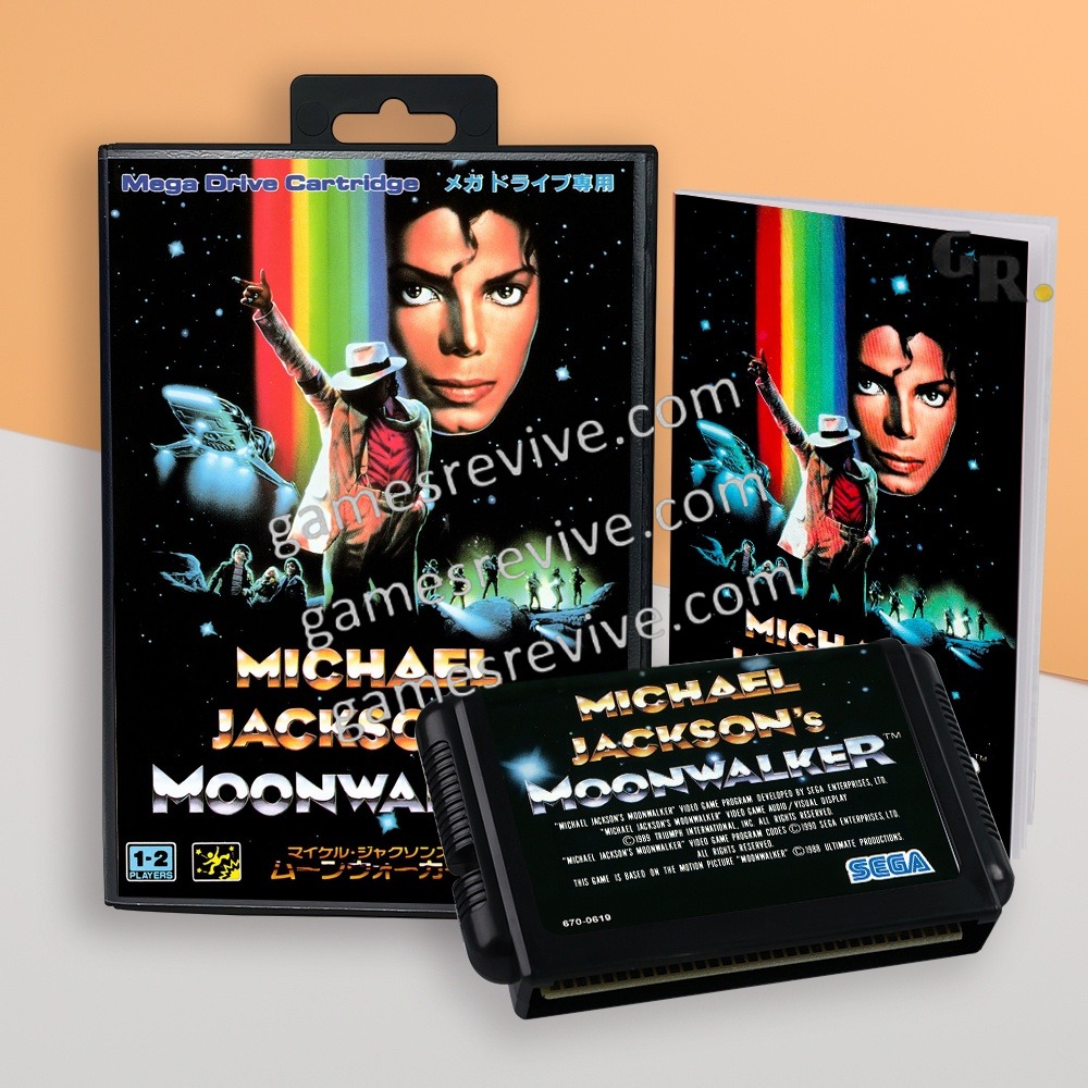 Michael Jackson's Moonwalker - Sega Megadrive Jap