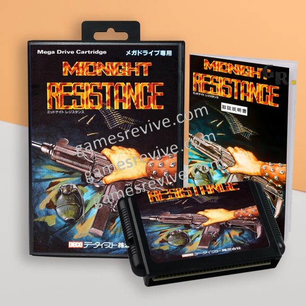 Midnight Resistance - Sega Megadrive Jap Midnight Resistance - Sega Megadrive Jap