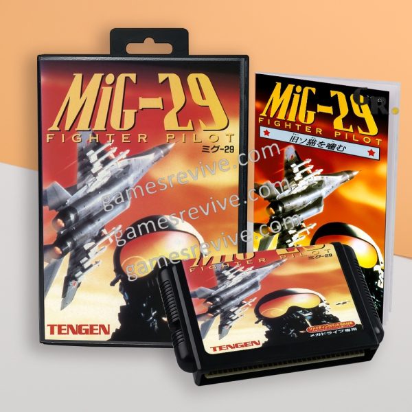 MiG-29 Fighter Pilot - Sega Megadrive Jap