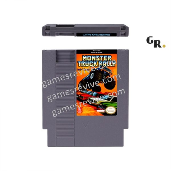 Monster Truck Rally - Nintendo NES Monster Truck Rally - Nintendo NES
