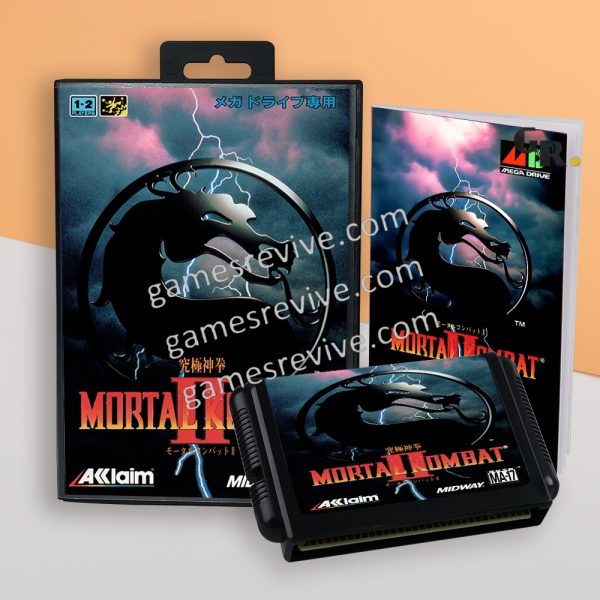 Mortal Kombat II - Sega Megadrive Jap Mortal Kombat II - Sega Megadrive Jap