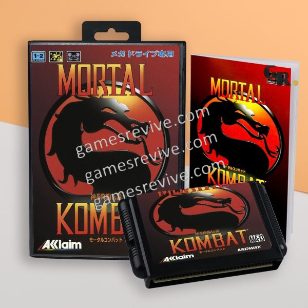Mortal Kombat - Sega Megadrive Jap Mortal Kombat - Sega Megadrive Jap