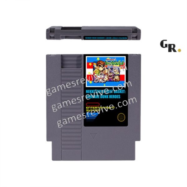 Nekketsu! Street Basket - Ganbare Dunk Heroes - Nintendo NES Nekketsu! Street Basket - Ganbare Dunk Heroes - Nintendo NES