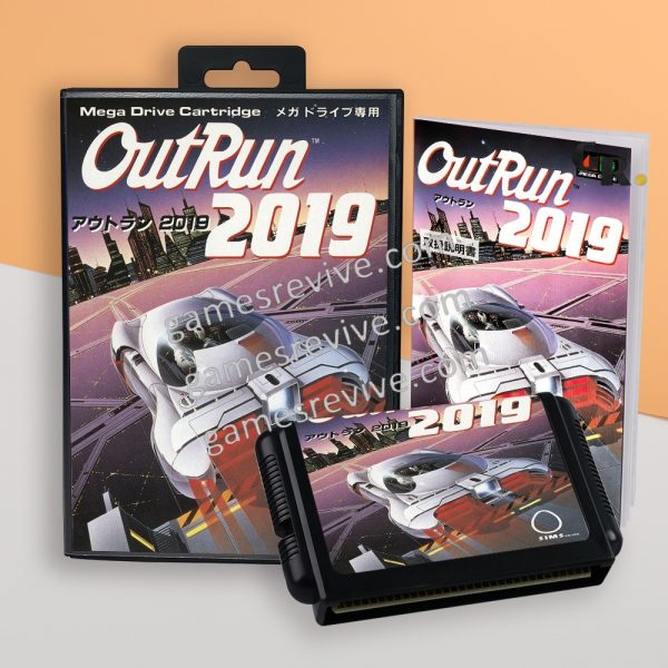 OutRun 2019 - Sega Megadrive Jap