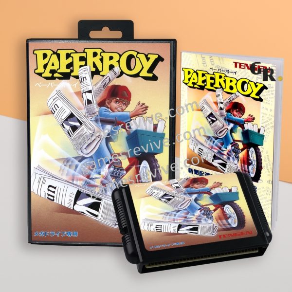 Paperboy - Sega Megadrive Jap