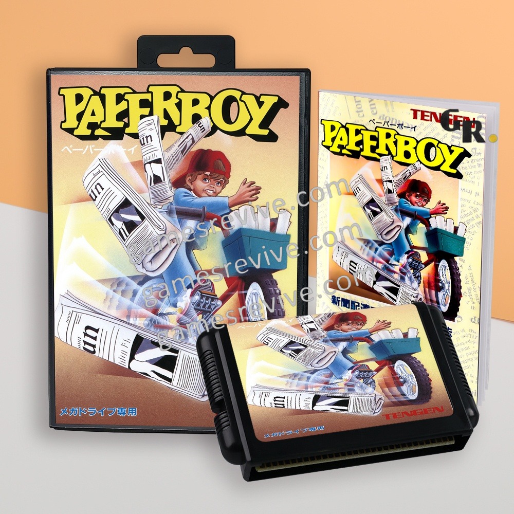 Paperboy - Sega Megadrive Jap