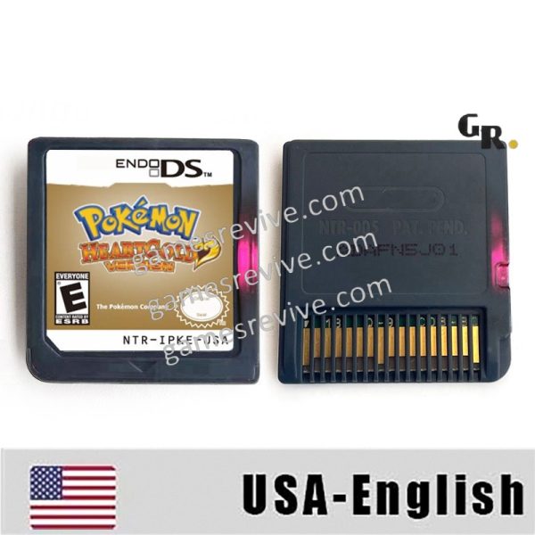 Pokémon HeartGold (English USA) - Nintendo DS