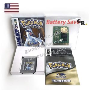 Pokemon Version Argent – Anglais US – Game Boy Color