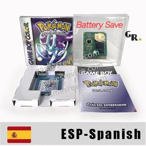 Pokemon Version Cristal – Espagnol – Game Boy Color