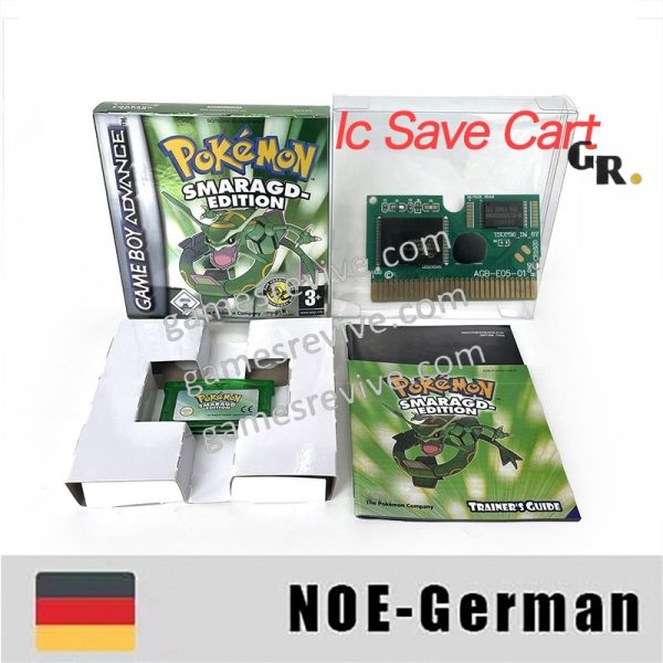 Pokemon Version Emeraude - Europe - Game Boy Advance