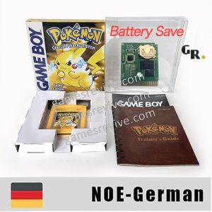 Pokemon Version Jaune – Europe – Game Boy