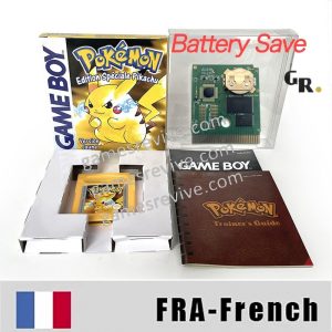 Pokemon Version Jaune – Francais – Game Boy