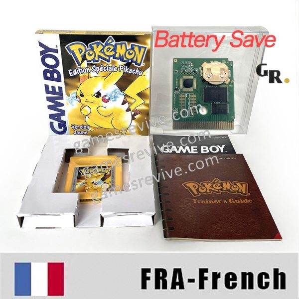 Pokemon Version Jaune - Francais - Game Boy