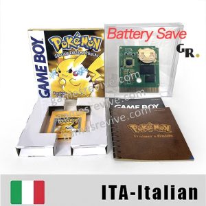 Pokemon Version Jaune – Italien – Game Boy