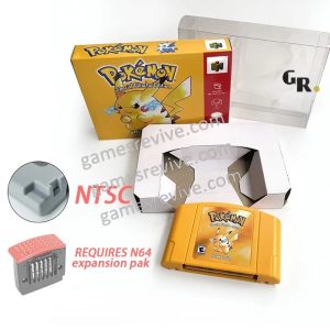Pokemon Version Jaune – Nintendo 64