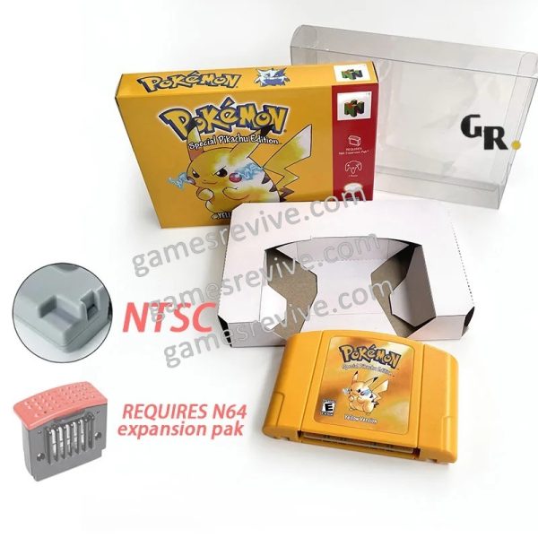 Pokemon Version Jaune - Nintendo 64