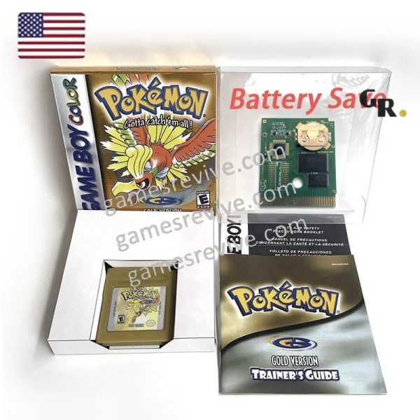 Pokemon Version Or - Anglais US - Game Boy Color