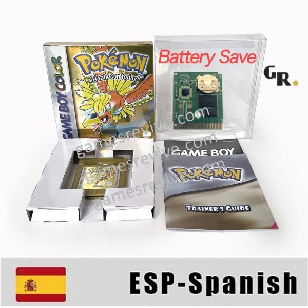 Pokemon Version Or - Espagnol - Game Boy Color