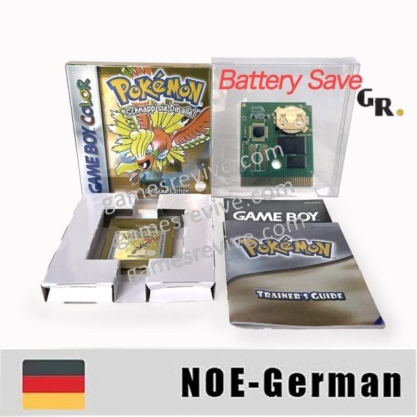 Pokemon Version Or - Europe - Game Boy Color