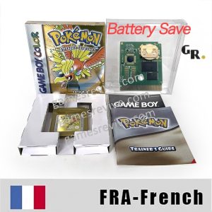 Pokemon Version Or – Francais – Game Boy Color