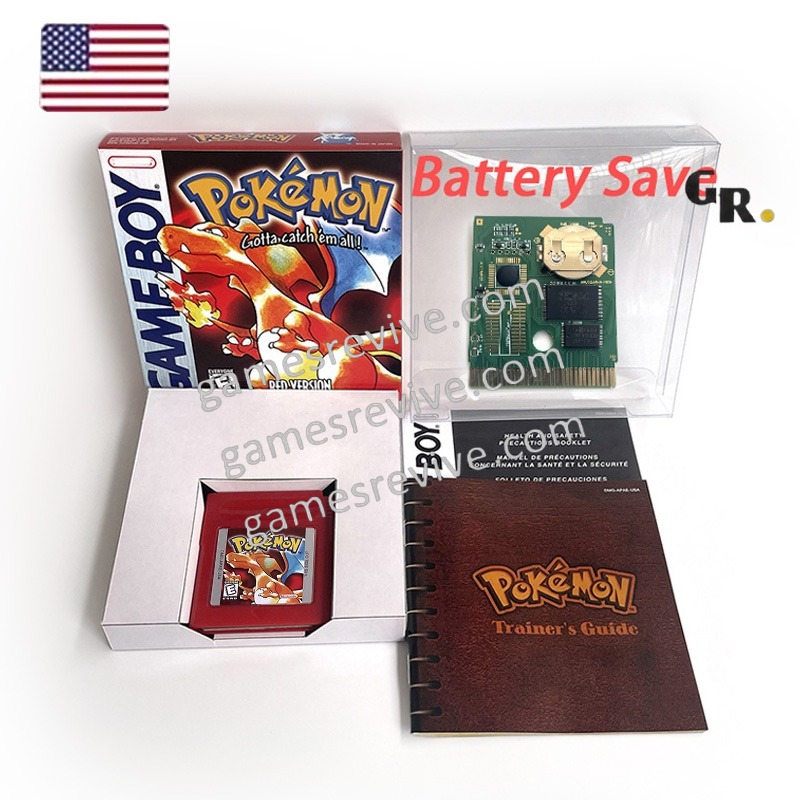 Pokemon Version Rouge - Anglais US - Game Boy