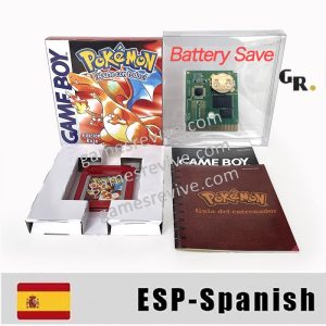 Pokemon Version Rouge – Espagnol – Game Boy