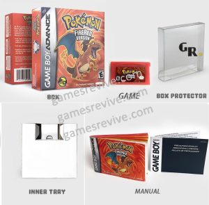 Pokemon Version Rouge Feu – Anglais US – Game Boy Advance