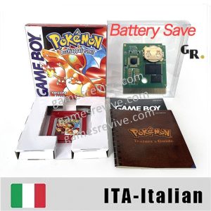 Pokemon Version Rouge – Italien – Game Boy