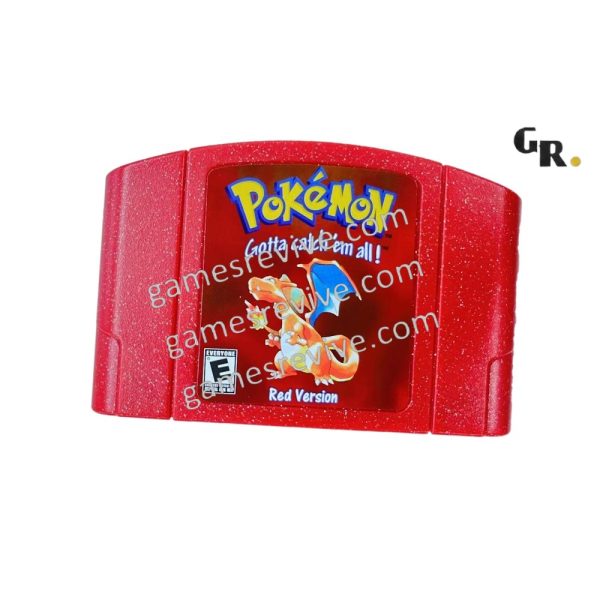 Pokemon Version Rouge - Nintendo 64 Pokemon Version Rouge - Nintendo 64