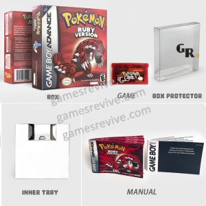 Pokemon Version Rubis – Anglais US – Game Boy Advance