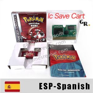 Pokemon Version Rubis – Espagnol – Game Boy Advance