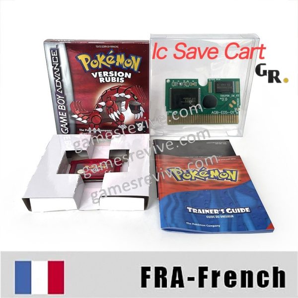 Pokemon Version Rubis - Francais - Game Boy Advance