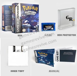 Pokemon Version Saphir – Anglais US – Game Boy Advance