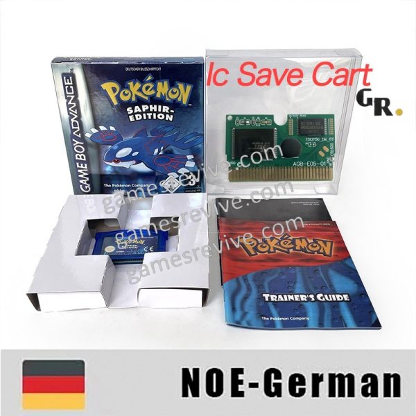 Pokemon Version Saphir - Europe - Game Boy Advance
