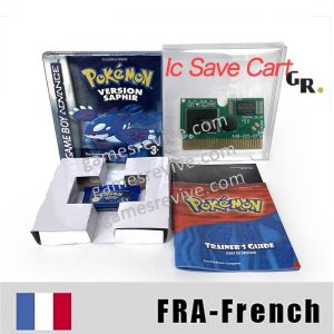 Pokemon Version Saphir – Francais – Game Boy Advance