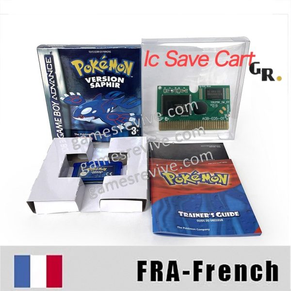 Pokemon Version Saphir - Francais - Game Boy Advance
