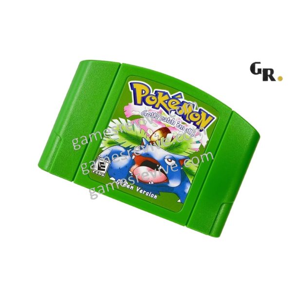Pokemon Version Verte - Nintendo 64 Pokemon Version Verte - Nintendo 64