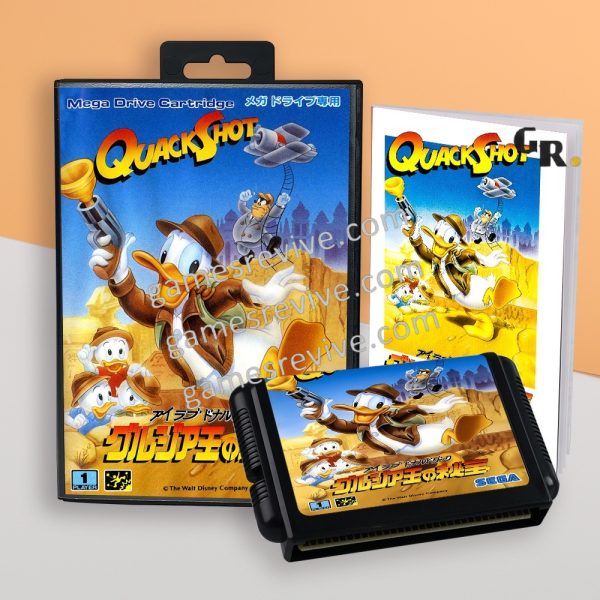 Quackshot starring Donald Duck - Sega Megadrive Jap