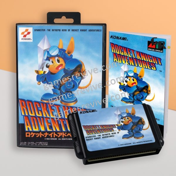 Rocket Knight Adventures - Sega Megadrive Jap