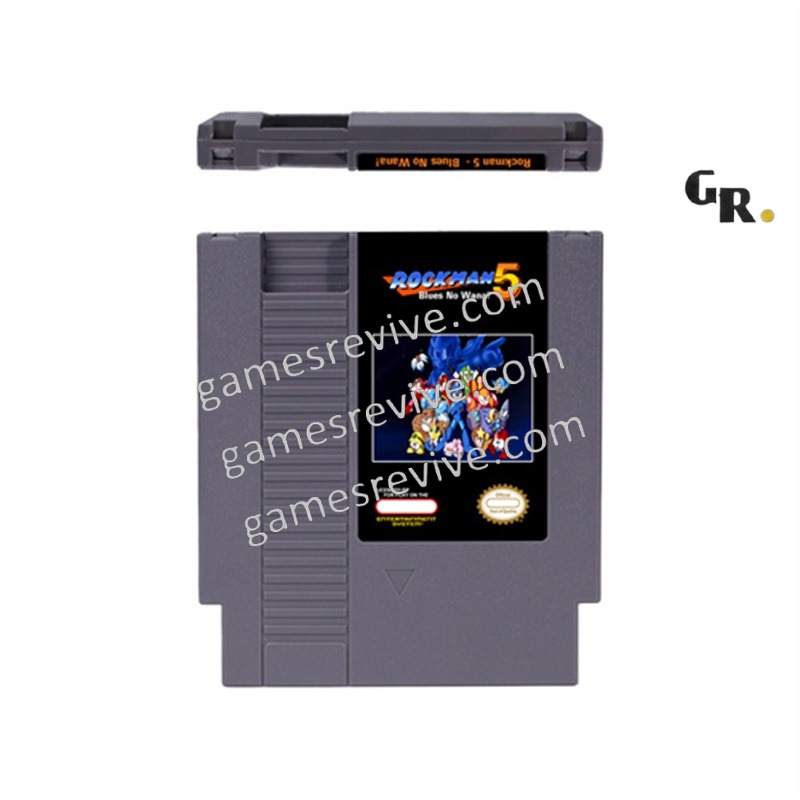 Rockman 5 - Blues No Wana! - Nintendo NES