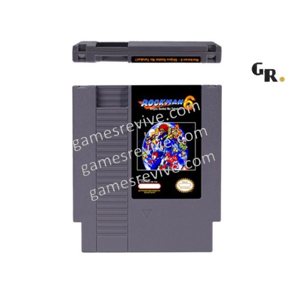Rockman 6 - Shijou Saidai No Tatakai!! - Nintendo NES Rockman 6 - Shijou Saidai No Tatakai!! - Nintendo NES