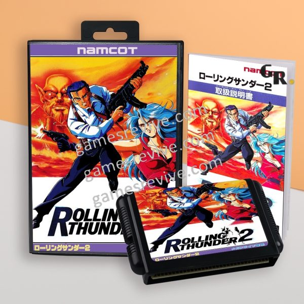 Rolling Thunder 2 - Sega Megadrive Jap