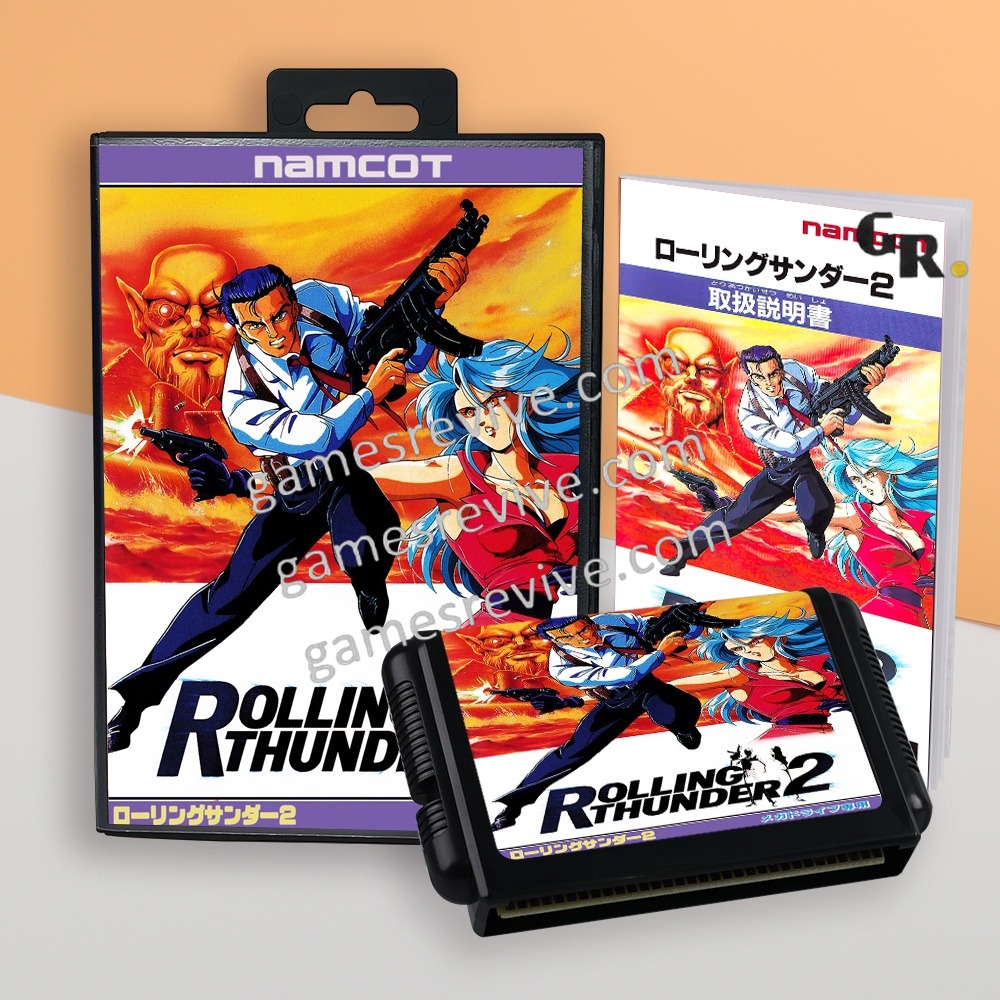 Rolling Thunder 2 - Sega Megadrive Jap