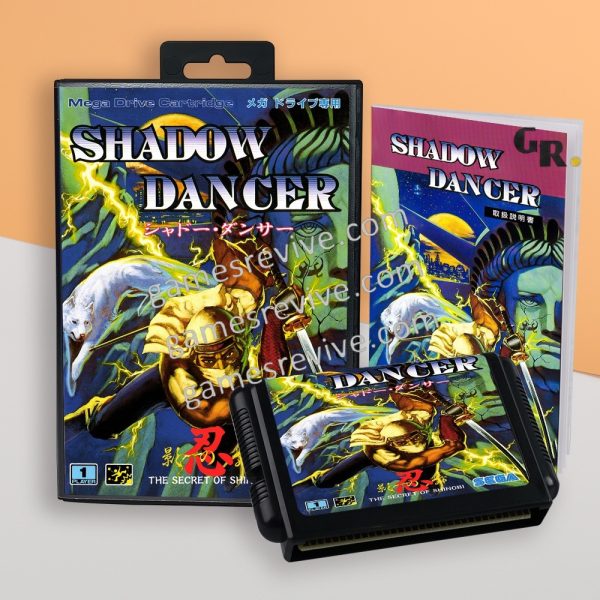 Shadow Dancer The Secret of Shinobi - Sega Megadrive Jap Shadow Dancer The Secret of Shinobi - Sega Megadrive Jap