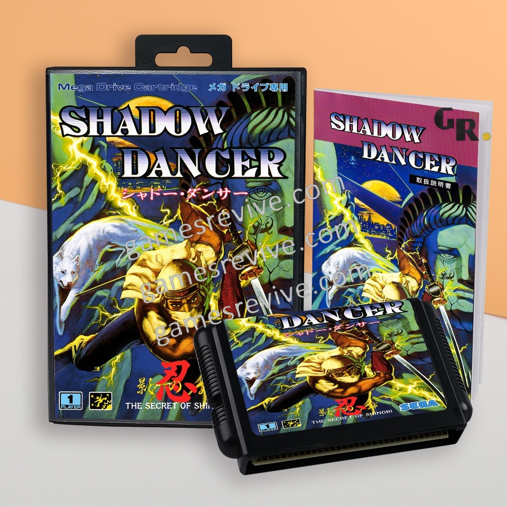Shadow Dancer The Secret of Shinobi - Sega Megadrive Jap