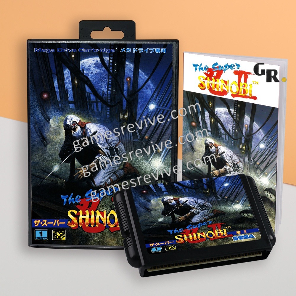 Shinobi III Return of the Ninja Master - Sega Megadrive Jap Shinobi III Return of the Ninja Master - Sega Megadrive Jap