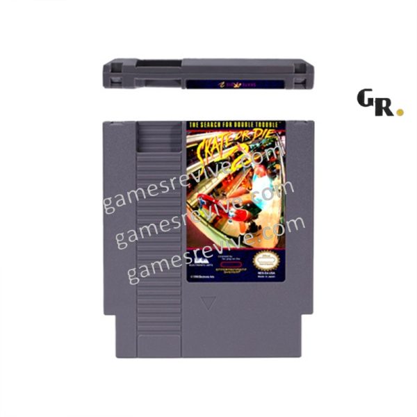 Skate or Die 2 - The Search for Double Trouble - Nintendo NES Skate or Die 2 - The Search for Double Trouble - Nintendo NES